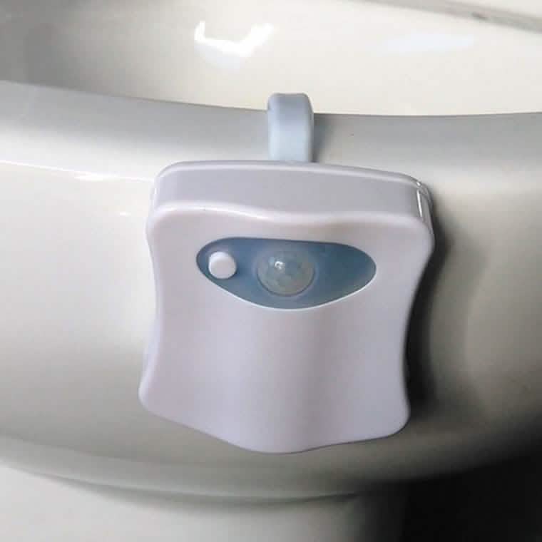 8-Color Bathroom Toilet Light