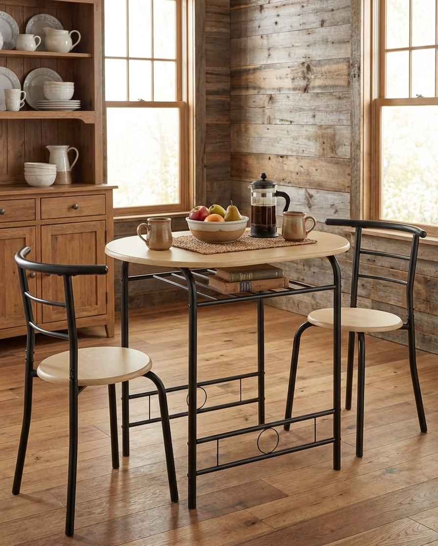 3-Piece Dining Set For 2