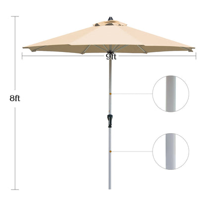 9' Outdoor Patio Umbrella