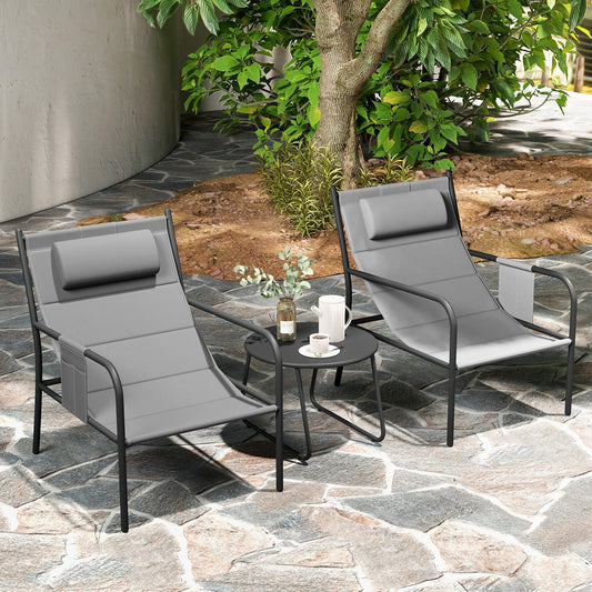 3 Piece Outdoor Patio Set