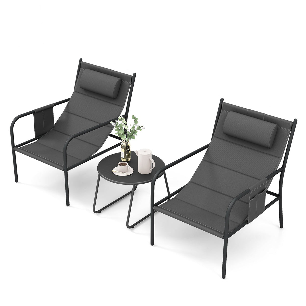 3 Piece Outdoor Patio Set