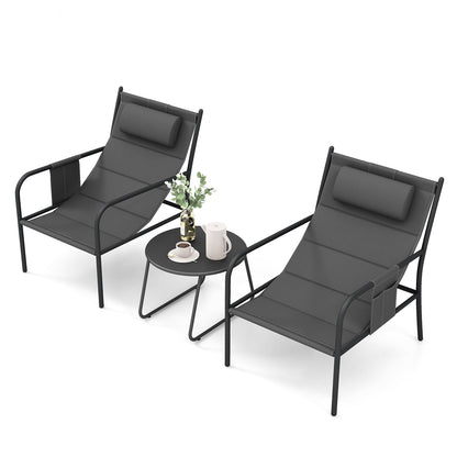 3 Piece Outdoor Patio Set