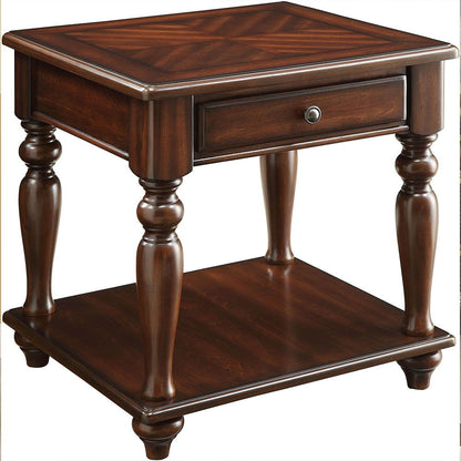 Walnut End Table