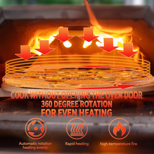 12" Stainless Steel Pizza Outdoor Oven