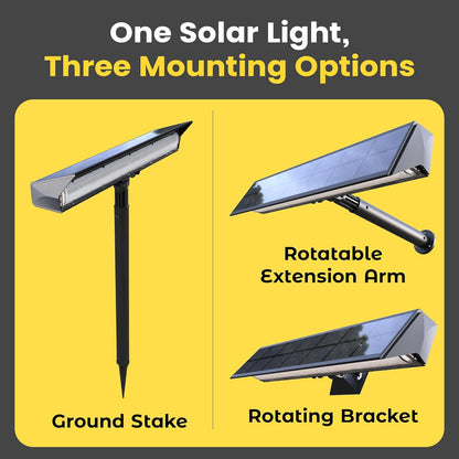 13" Solar Sign Light Flood Lights