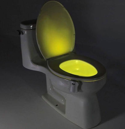 8-Color Bathroom Toilet Light