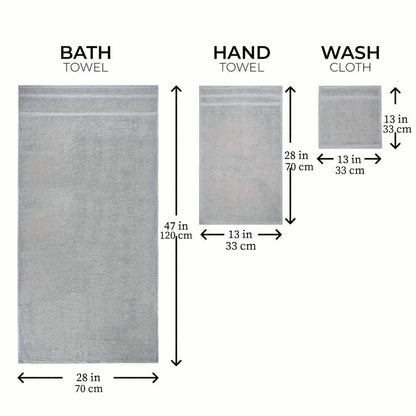 10–32 Piece Cotton Bath Towel Set