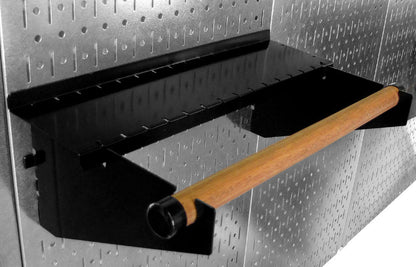 Pro-Grade Galvanized Pegboard Organizer