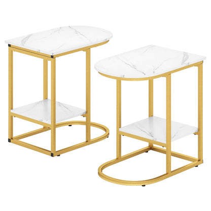 C-Shaped Side Table