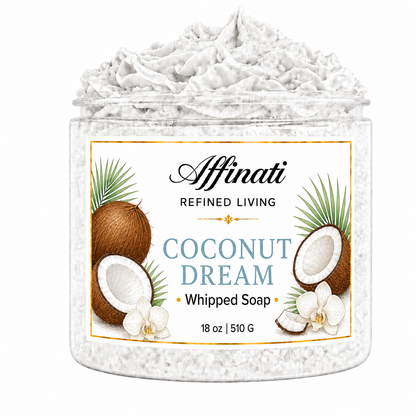 20 oz Coconut Dream Whipped Soap