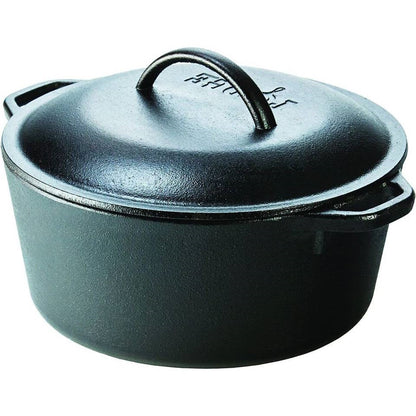 5-Piece Cast Iron Cookware Set With Dutch Oven