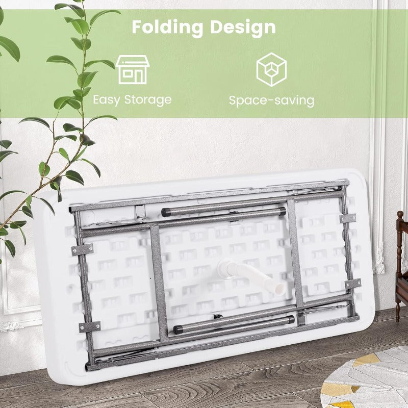 Folding Ice Table With Drain Portable Table