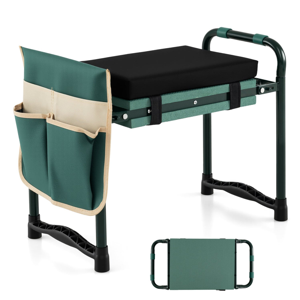 Garden Kneeler With  Foldable Seat