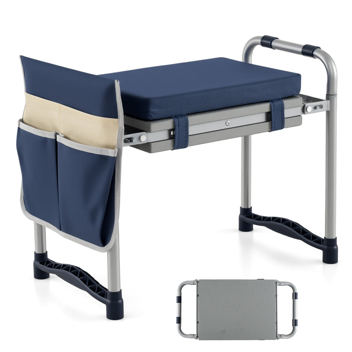 Garden Kneeler With  Foldable Seat