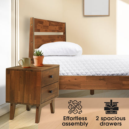 Solid Wood Nightstand