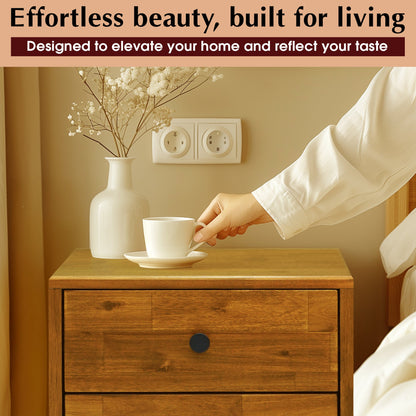 Solid Wood Nightstand