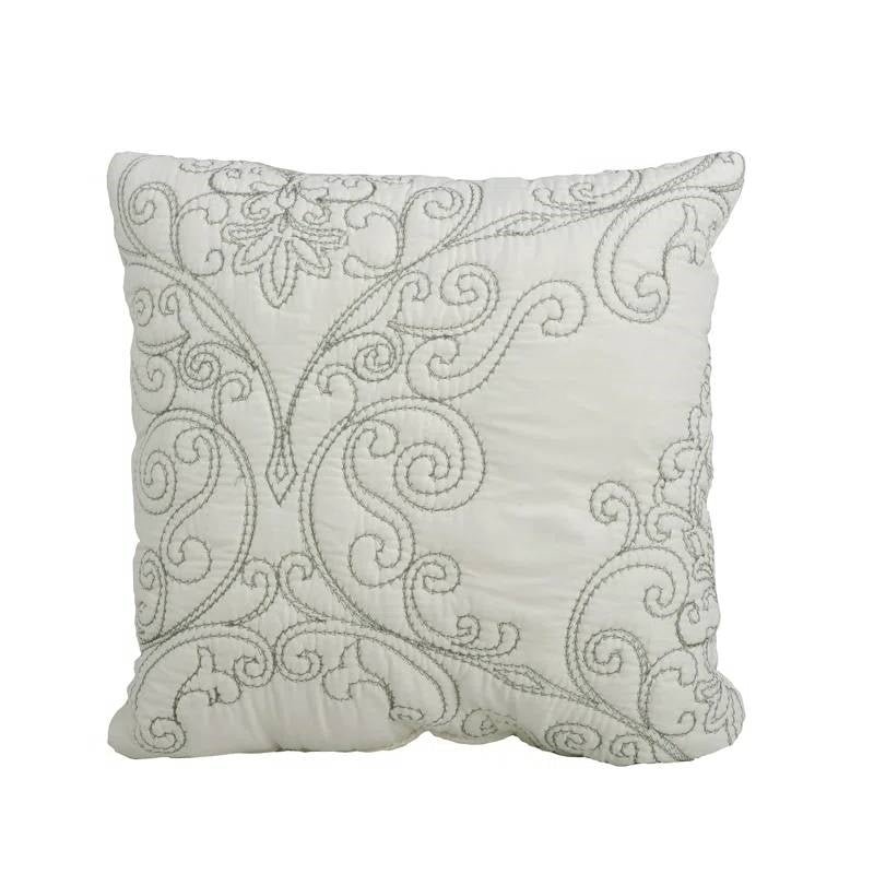 King Antique White 4 Piece Oversized Bedspread Set