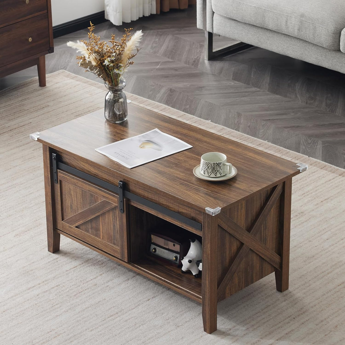 Farmhouse Charm Meets Smart Storage!