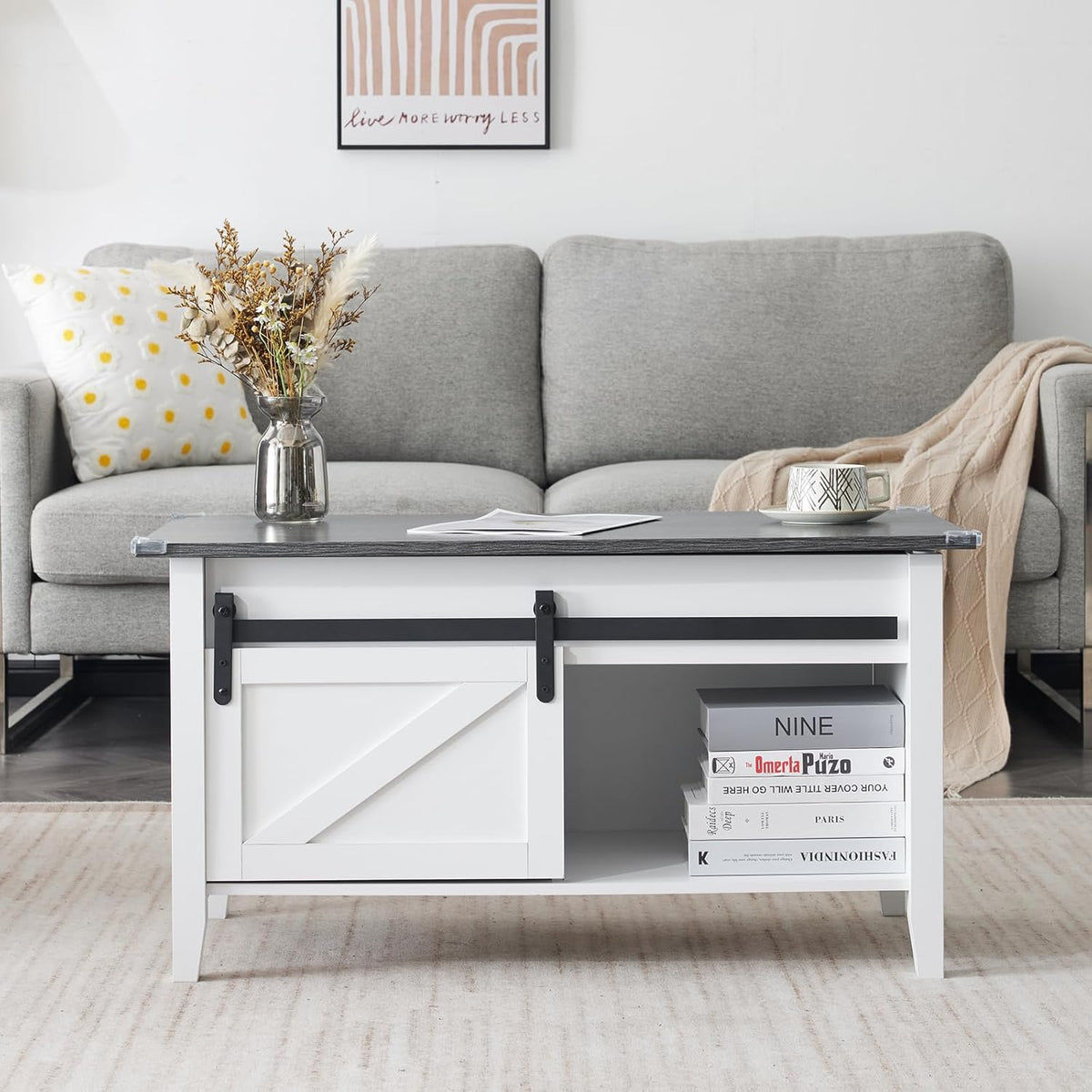 Farmhouse Charm Meets Smart Storage!