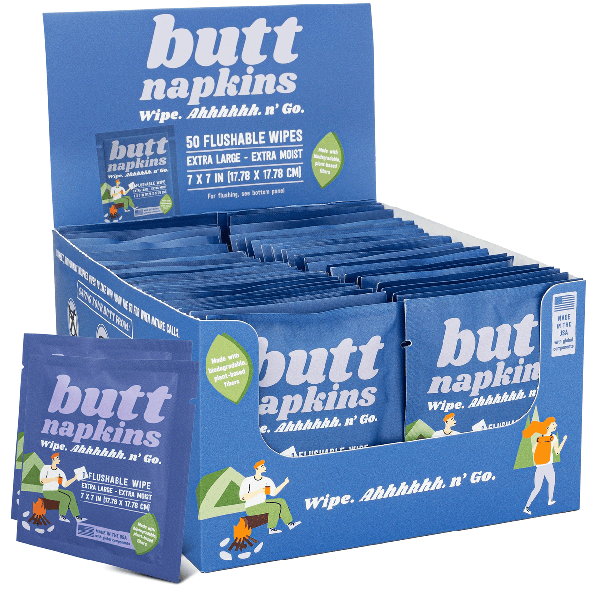 BUTT NAPKINS