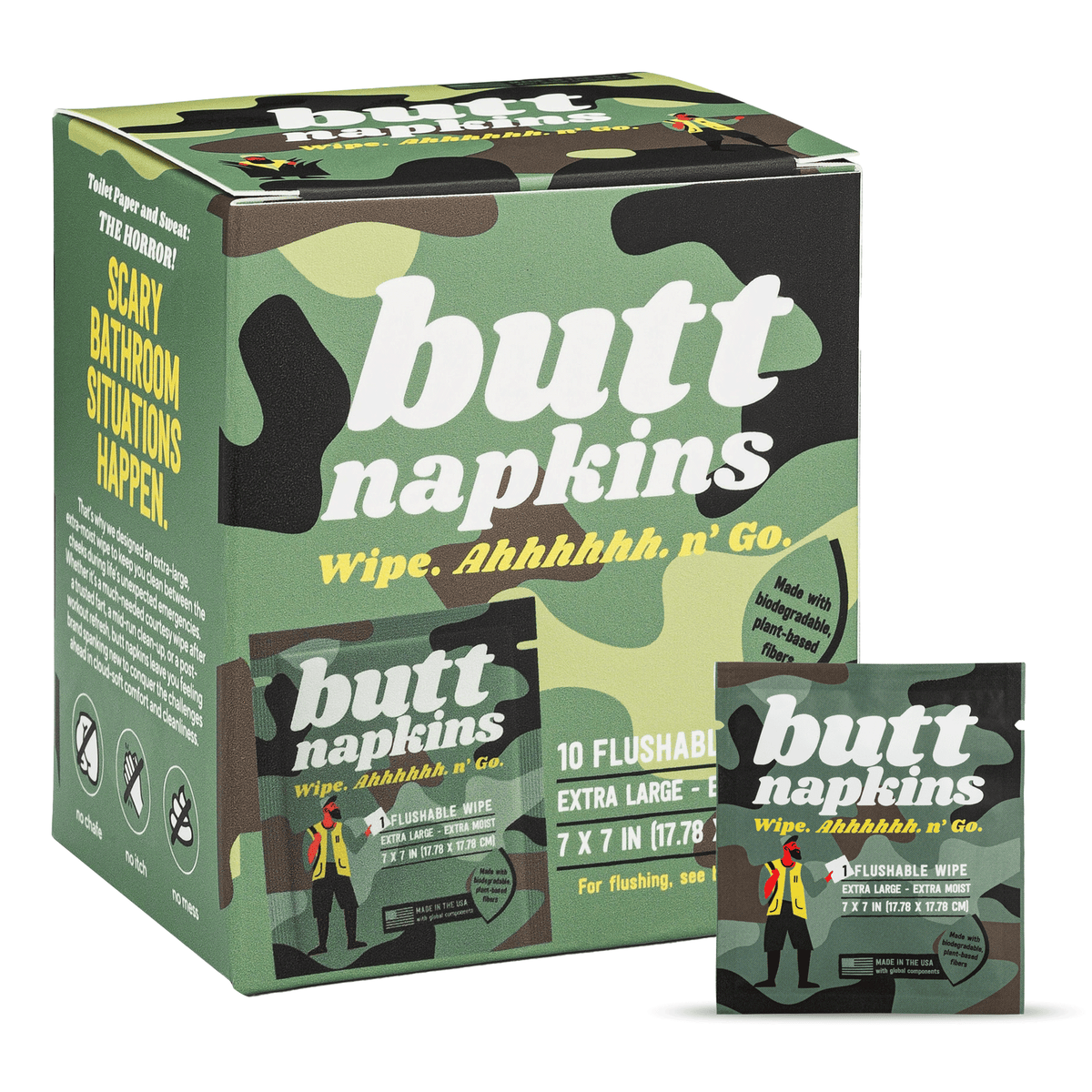 BUTT NAPKINS