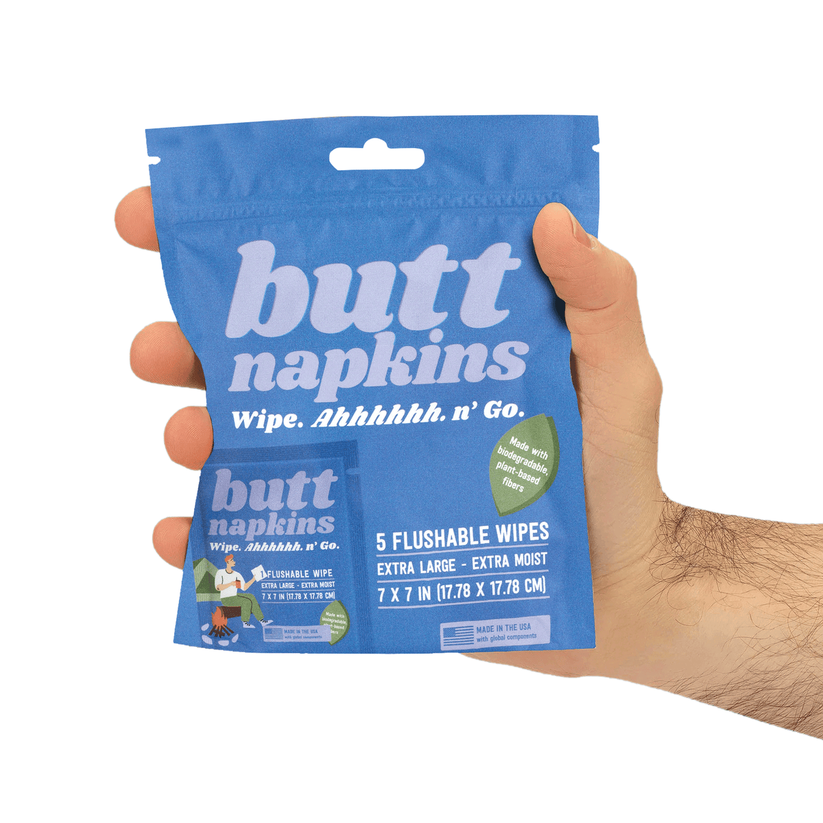 BUTT NAPKINS