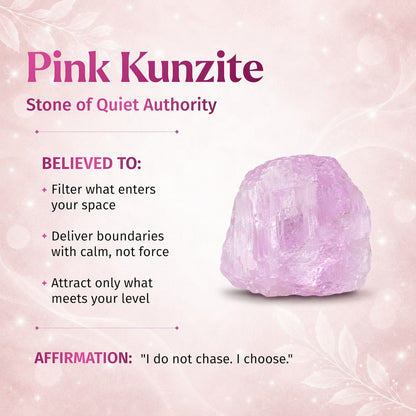 The Pink Kunzite Pendant
