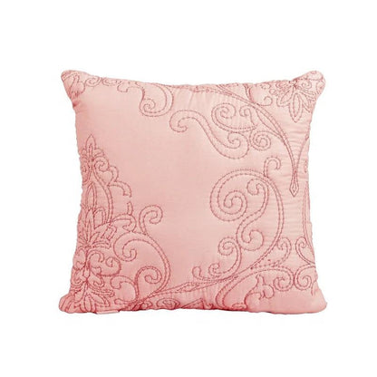 Queen Dusty Pink 4 Piece Oversized Bedspread Set