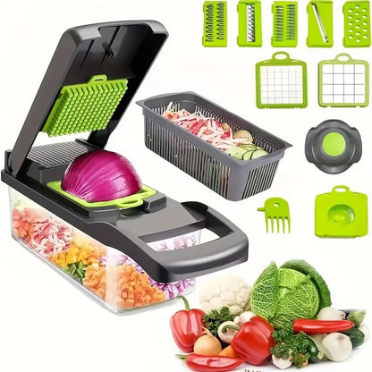 Multifunctional Vegetable Chopper Vegetable Slicer Dicer
