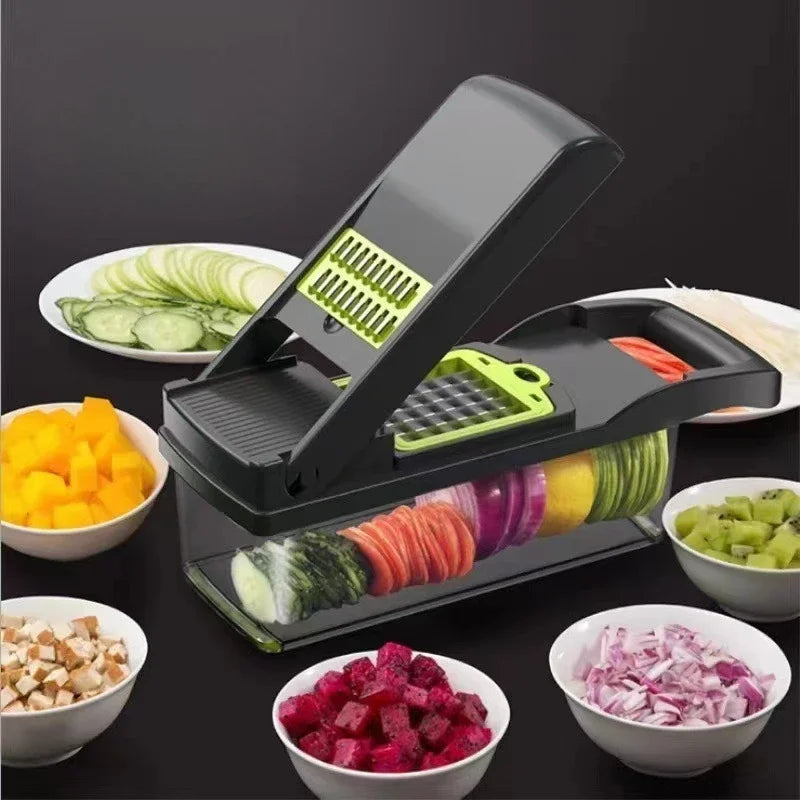 Multifunctional Vegetable Chopper Vegetable Slicer Dicer