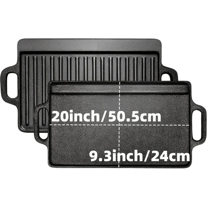 Pre-seasoned Cast Iron Skillet Set