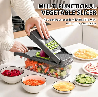 Multifunctional Vegetable Chopper Vegetable Slicer Dicer