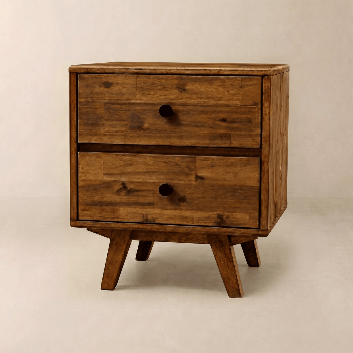 Solid Wood Nightstand