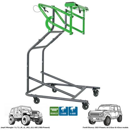 Hardtop Removal & Storage Tool Jeep Wrangler-Ford Bronco