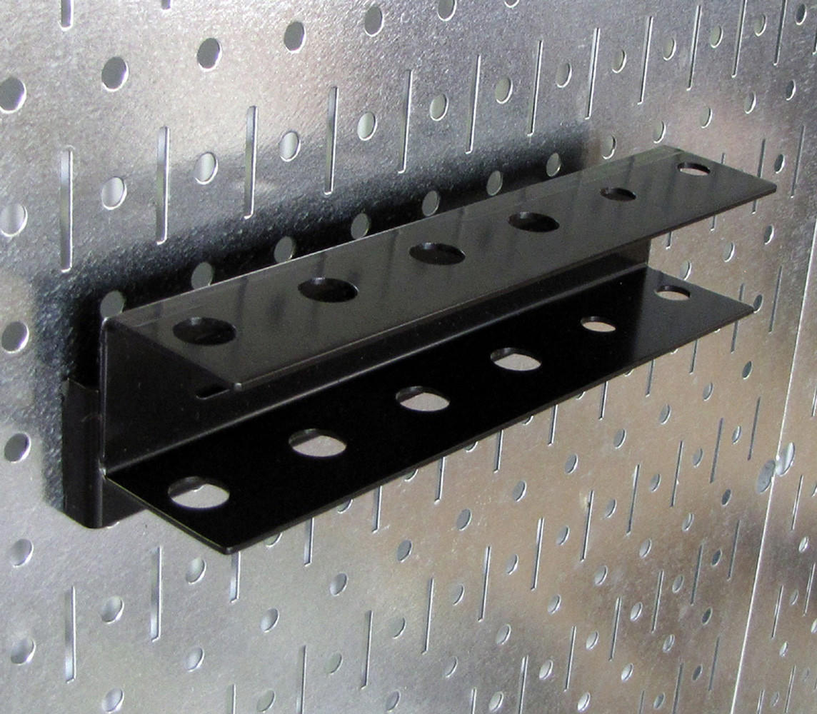 Pro-Grade Galvanized Pegboard Organizer