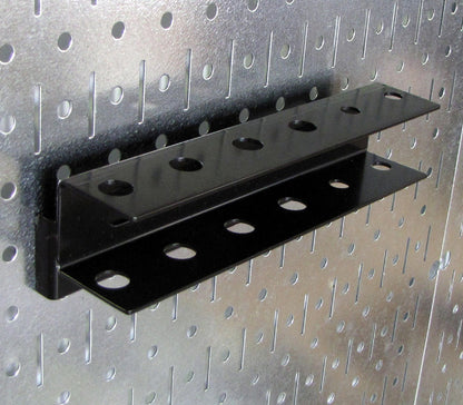 Pro-Grade Galvanized Pegboard Organizer