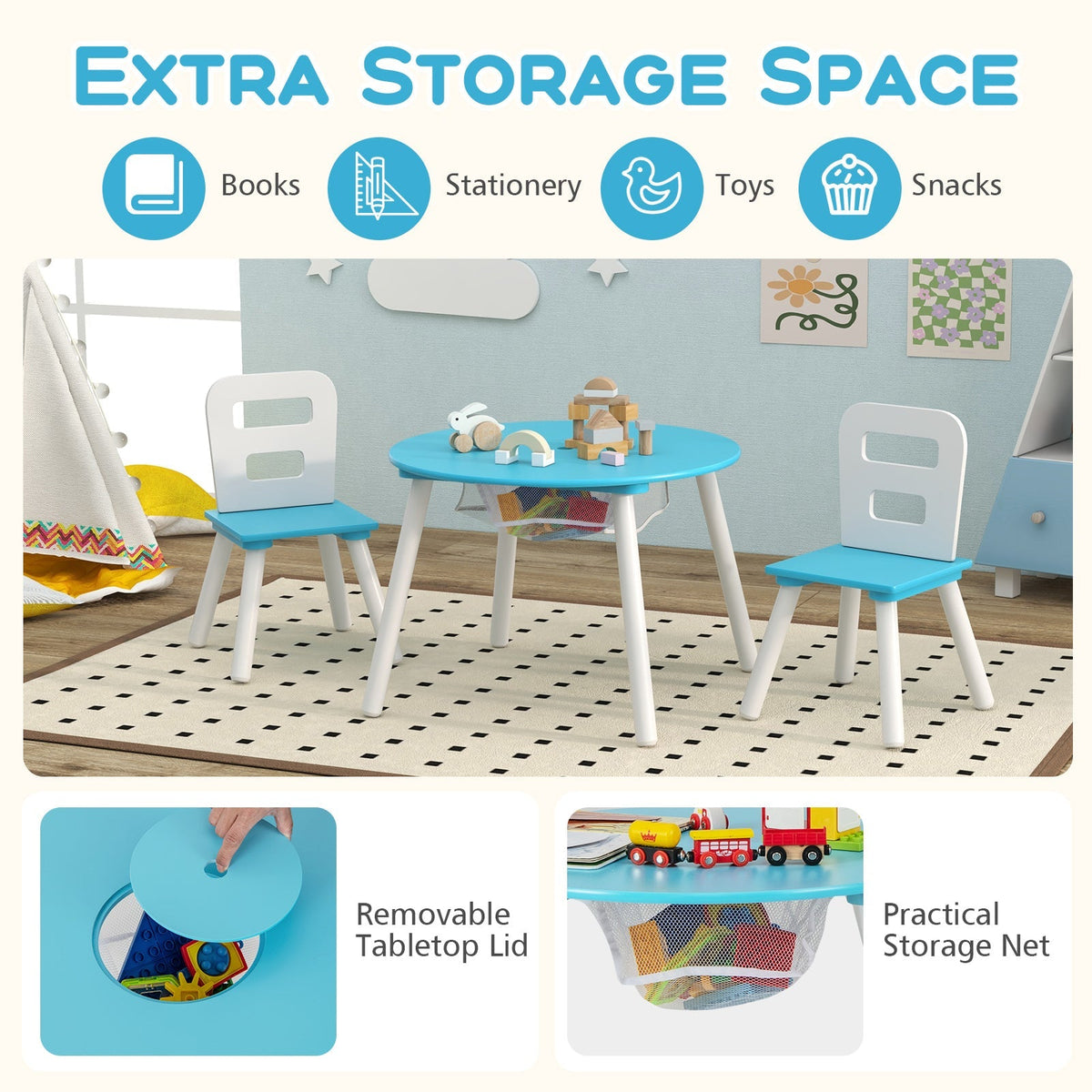 Kids Table And Chair Set