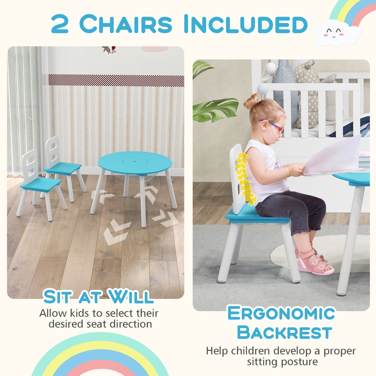 Kids Table And Chair Set