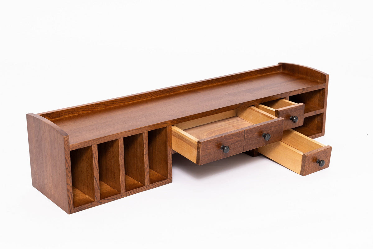 Library Table With Removable Organizer
