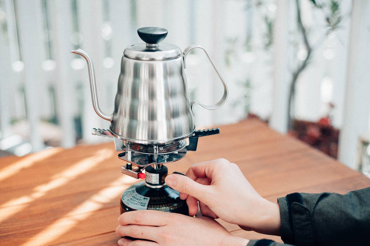 Metal Drip Coffee Kettle