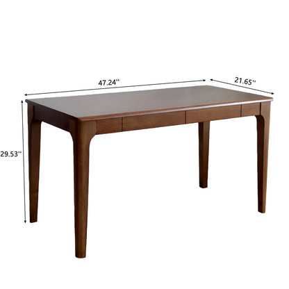 Walnut Desk With Drawers