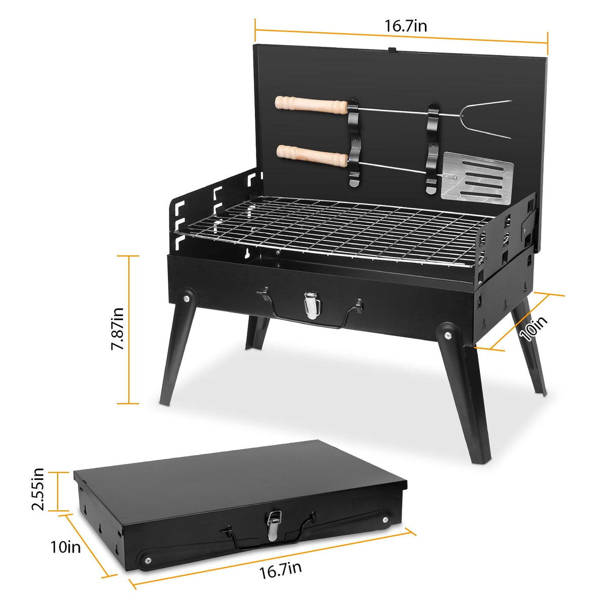 Portable Charcoal Grill