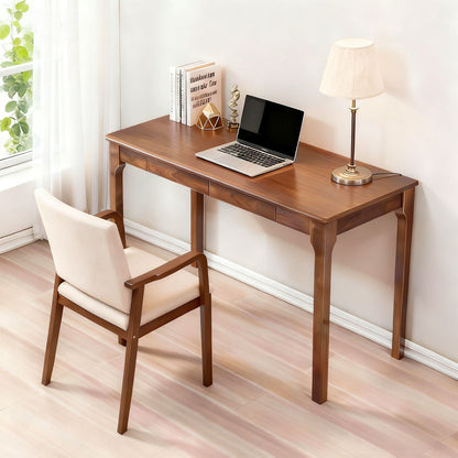 Walnut Desk With Drawers
