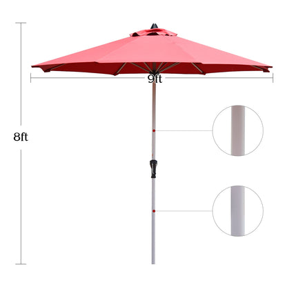 9' Outdoor Patio Umbrella