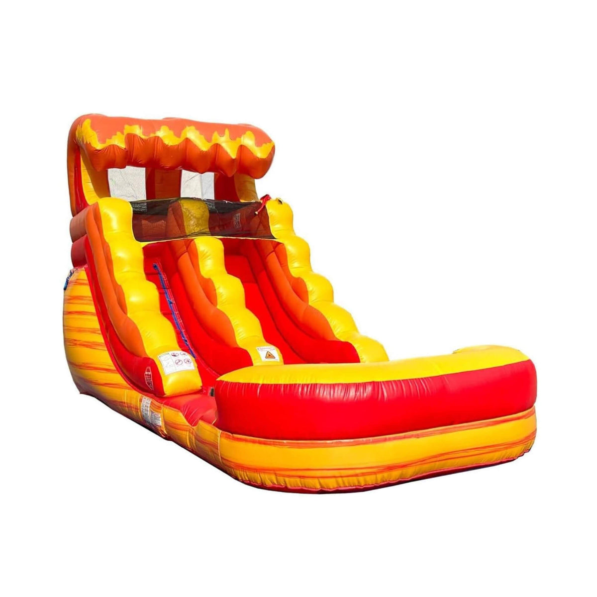 Large Inflatable Water Slide With Pool And Blower