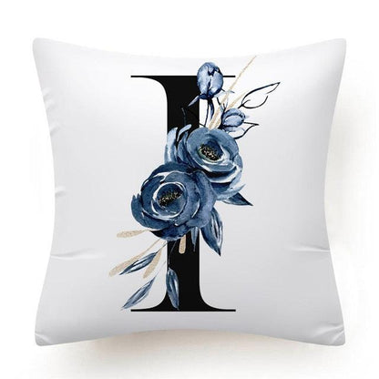 Alphabet Decorative Pillow Cases