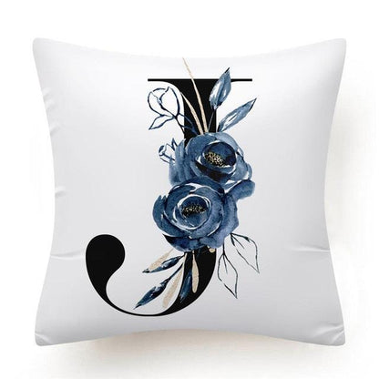 Alphabet Decorative Pillow Cases