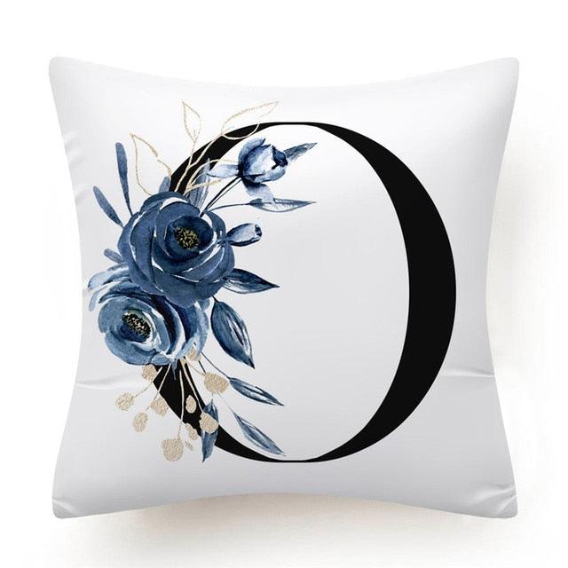 Alphabet Decorative Pillow Cases