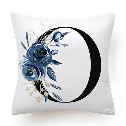 Alphabet Decorative Pillow Cases