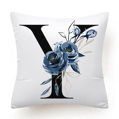 Alphabet Decorative Pillow Cases